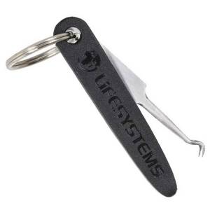 Lifesytems COMPACT TICK TWEEZERS METALLIC-BLACK