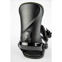 detalle highback spoiler fijacion snowboard Nitro COSMIC ULTRA BLACK
