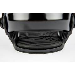 detalle acolchado trasero fijacion snowboard Nitro COSMIC ULTRA BLACK