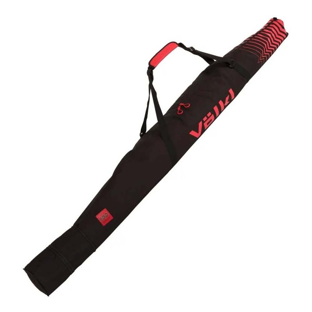 Völkl RACE SINGLE SKI BAG 165 + 15 +15 RED - BLACK