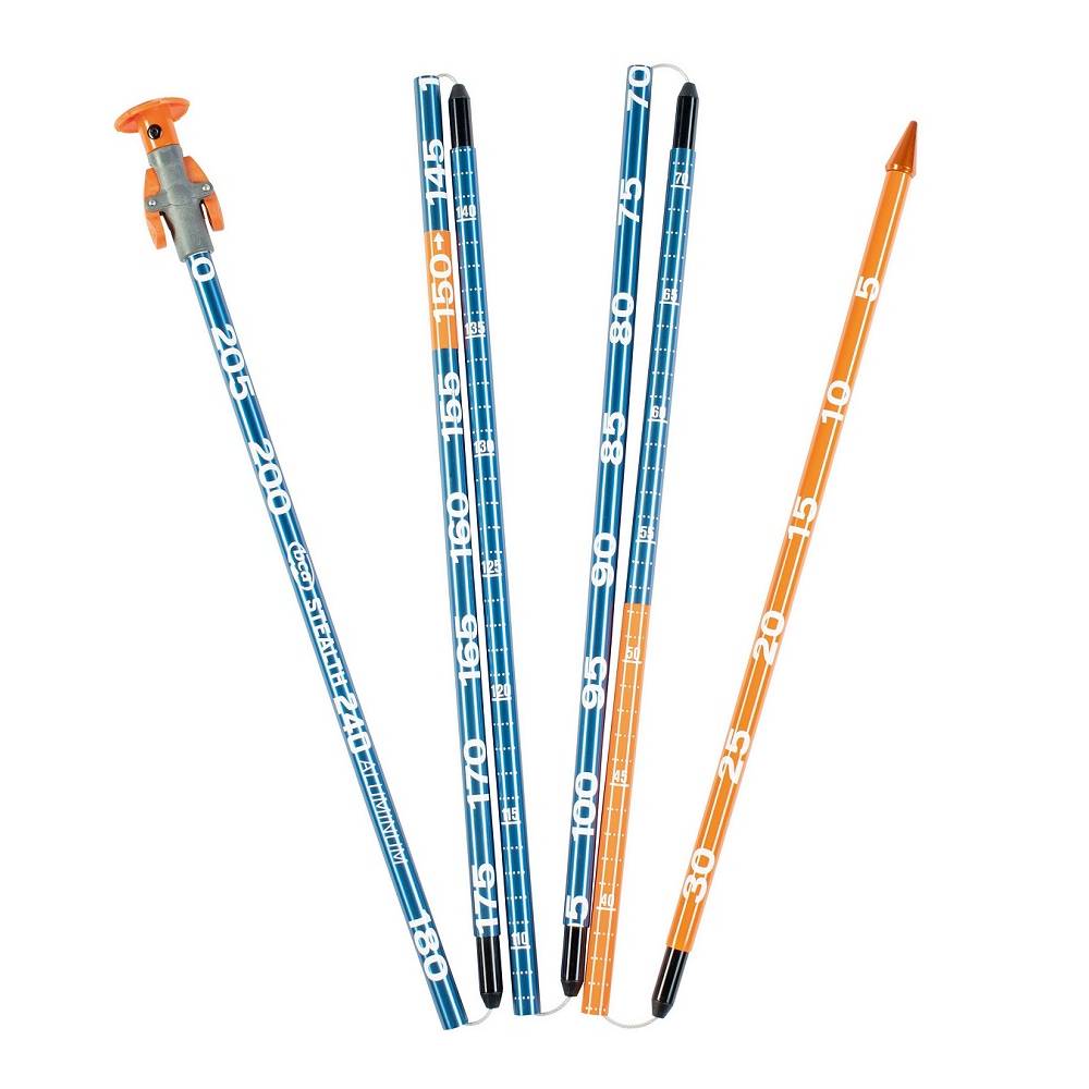 BCA STEALTH 240 AVALANCHE PROBE 2024 BLUE-ORANGE