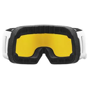 detalle interior lentes gafas ventisca Uvex SAGA TO WHITE