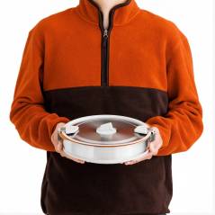 dimension relativa Sea To Summit DETOUR ESSENTIALS CAMP KITCHEN KIT - (4 PIECE) METALLIC-ORANGE-GREEN