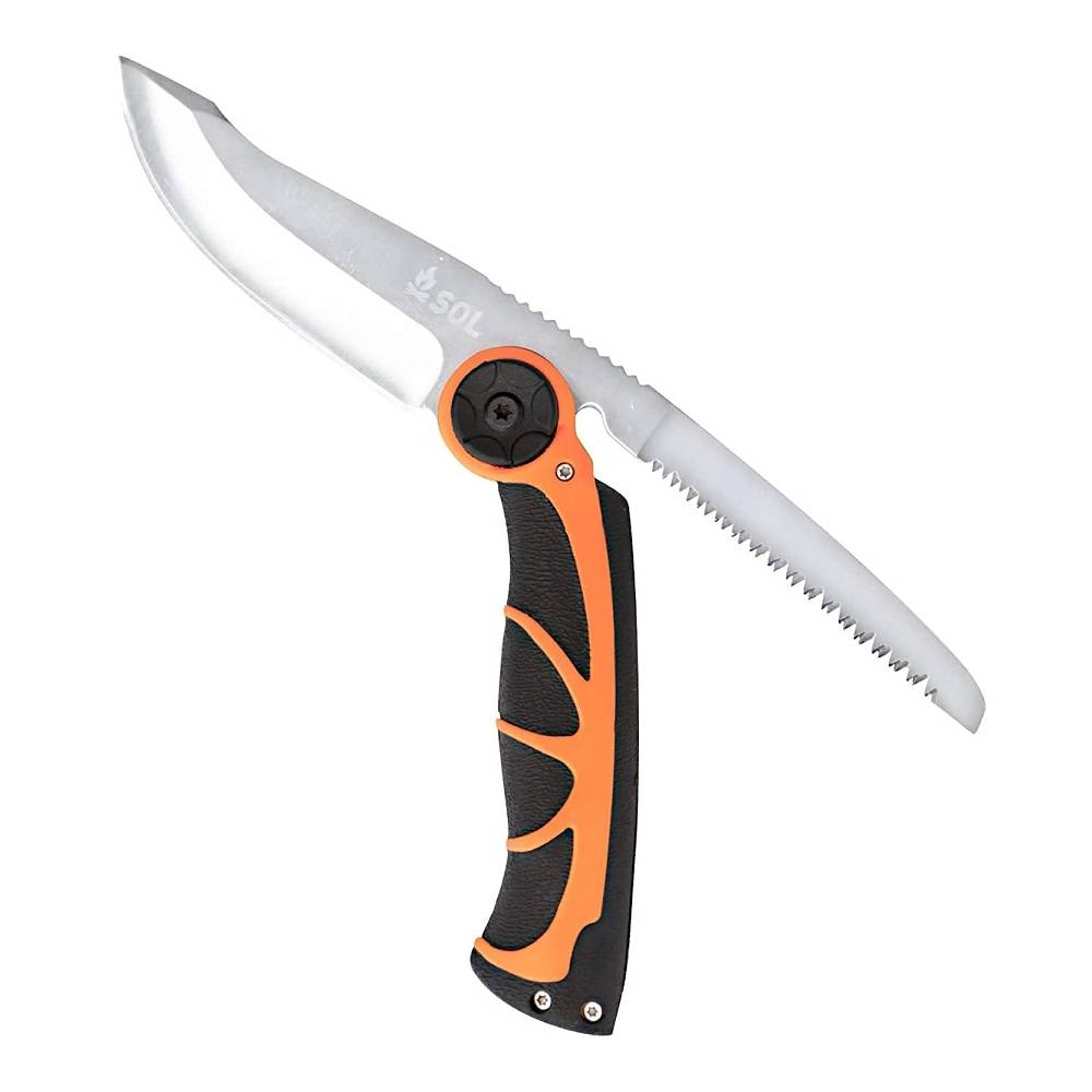 Sea to Summit STOKE PIVOT KNIFE & SAW ORANGE-ANTHRACITE