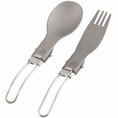 Robens FOLDING ALLOY CUTLERY SET SILVER