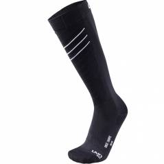 UYN MAN SKI RACE SHAPE SOCKS BLACK-WHITE