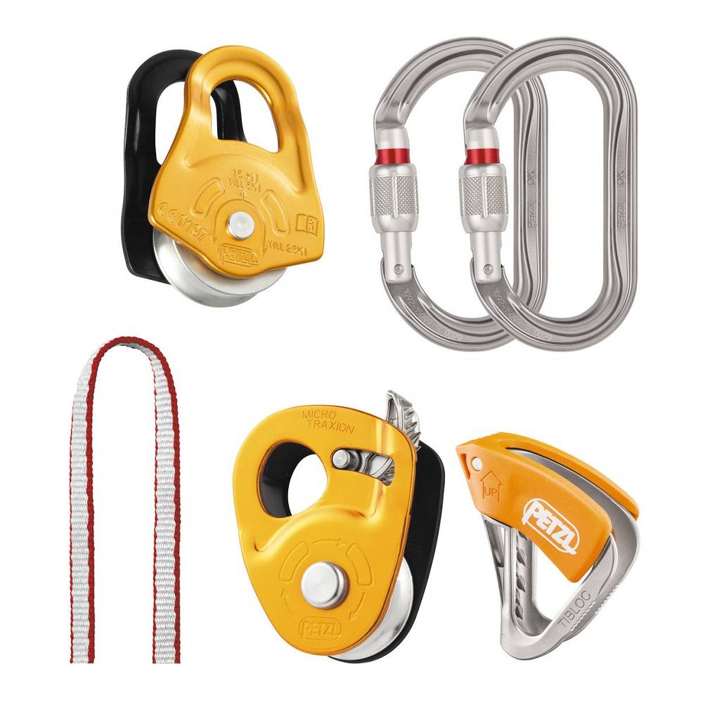 Petzl KIT CREVASSE RESCUE GREY-YELLOW
