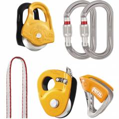 Petzl KIT CREVASSE RESCUE GREY-YELLOW
