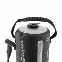 detalle cinta de agarre transportable ducha portatil a presion Outwell SEABREEZE BLACK