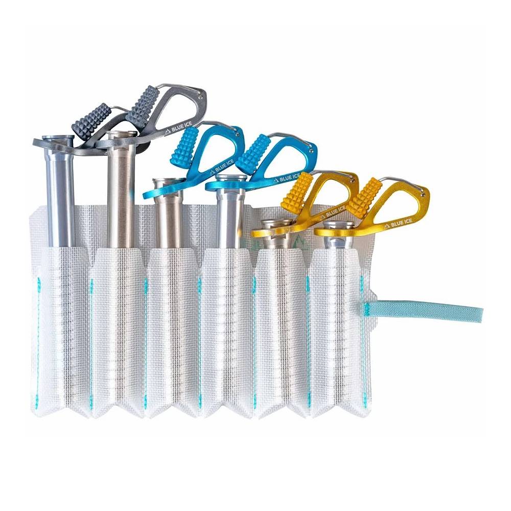 Blue Ice ROLL-UP ICE SCREW HOLDER GLACIER GREY