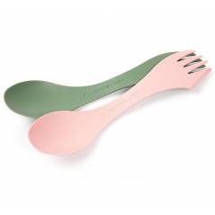 Light my fire SWEDISH SPORK ORIGINAL 2-PACK SANDY GREEN-DUSTY PINK