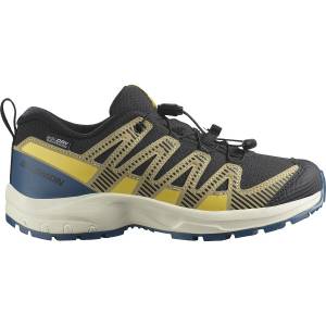 Salomon XA PRO V8 WATERPROOF BLACK / GRAY GREEN / POWDER GIALLO