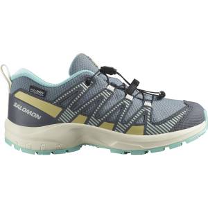 Salomon XA PRO V8 WATERPROOF TROOPER / TURBULENCE / ARUBA BLUE