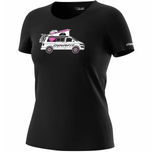 Dynafit GRAPHIC COTTON T-SHIRT WOMEN BLACK OUT DYNAVAN