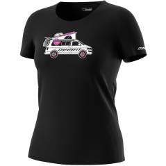 Dynafit GRAPHIC COTTON T-SHIRT WOMEN BLACK OUT DYNAVAN