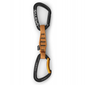 Salewa ORTLES STRAIGHT/BENT 110 QUICKDRAW BLACK-ORANGE