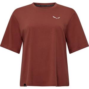 Salewa EAGLE SUNSET LOOSE T-SHIRT WOMEN ETRUSCAN RED
