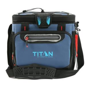 Titan 16 CAN ZIPPERLESS HARDBODY® COOLER BLUE