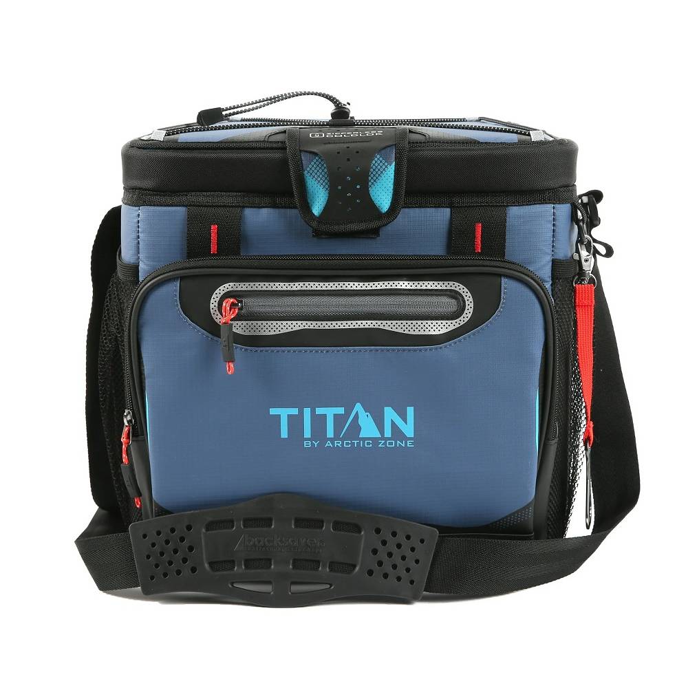Titan 16 CAN ZIPPERLESS HARDBODY® COOLER BLUE