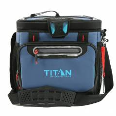 Titan 16 CAN ZIPPERLESS HARDBODY® COOLER BLUE