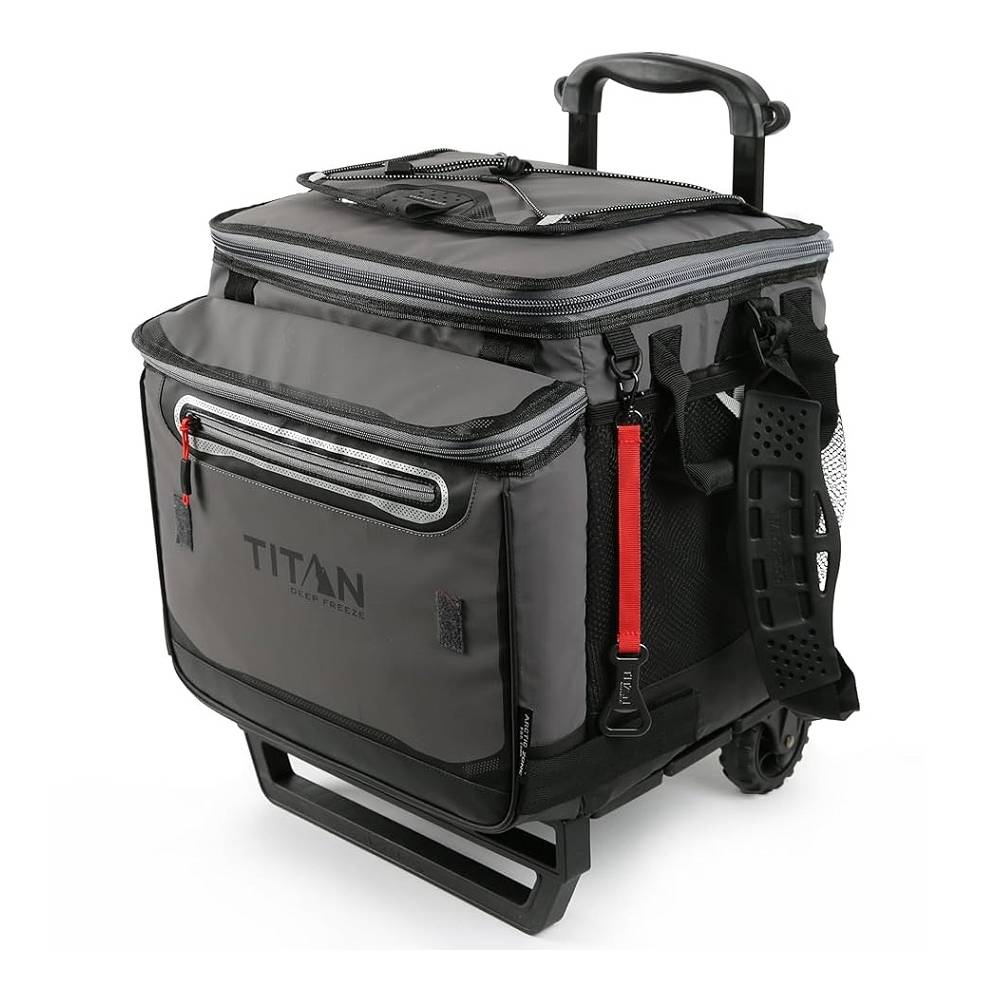 Ttian 60 (50+10) CAN WHEELED COOLER SHARKINSKIN GREY
