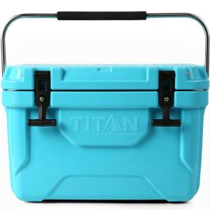 Titan 20QT HIGH PERFORMANCE ROTO HARD COOLER BLUE