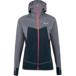 Salewa PUEZ HYBRID POLARLITE WOMEN'S FLEECE JACKET NAVY BLAZER MELANGE
