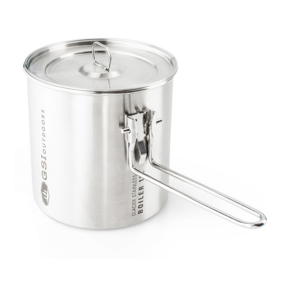 GSI Outdoors GLACIER STAINLESS 1.1L BOILER BRUSHED