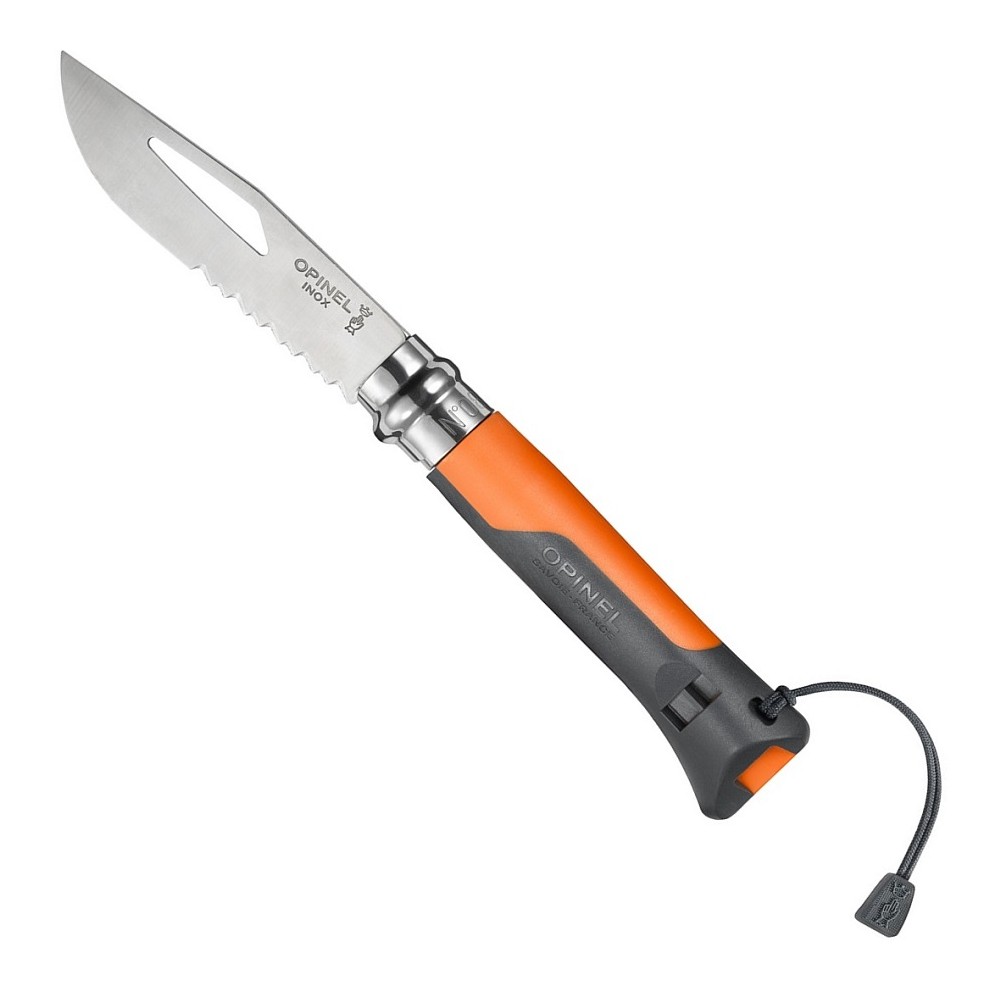 Opinel OUTDOOR Nº8 BLACK-ORANGE
