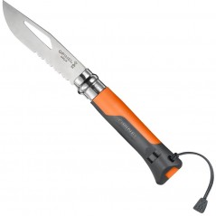Opinel OUTDOOR Nº8 BLACK-ORANGE