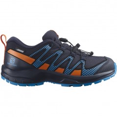 Salomon XA PRO V8 CSWP J  NAVY WIL / VIBRANT ORANGE / BLITHE
