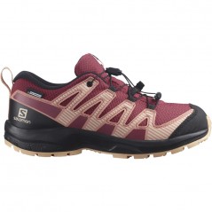 Salomon XA PRO V8 CSWP J EARTH RED / BLACK / ALMOND CREAM