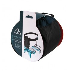 estuche crampones blue ice Harfang recogidos