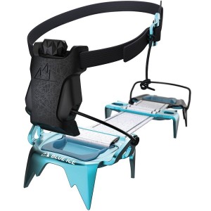 detalle posterior crampones blue ice Harfang