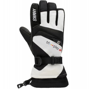 Swany X-CHANGE GLOVE WOMENS WHITE-BLACK