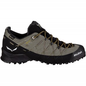 Salewa WILDFIRE 2 SHOE GORE TEX MEN BUNGEE CORD BLACK Size 11.5 Color BUNGEE CORD BLACK
