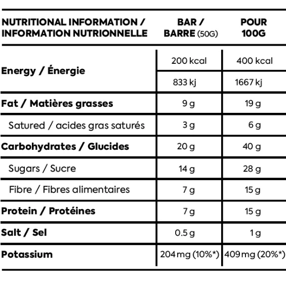 ULTRA ENERGY BAR BARRE BERRIE & NUTS