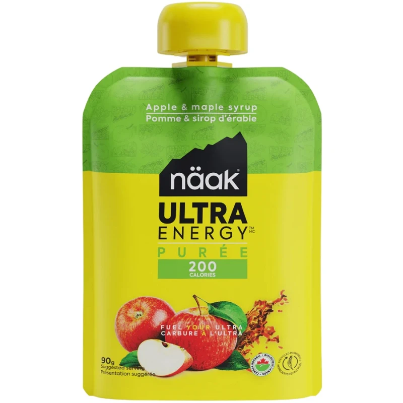 ULTRA ENERGY PUREE APPLE & MAPLE SYRUPE