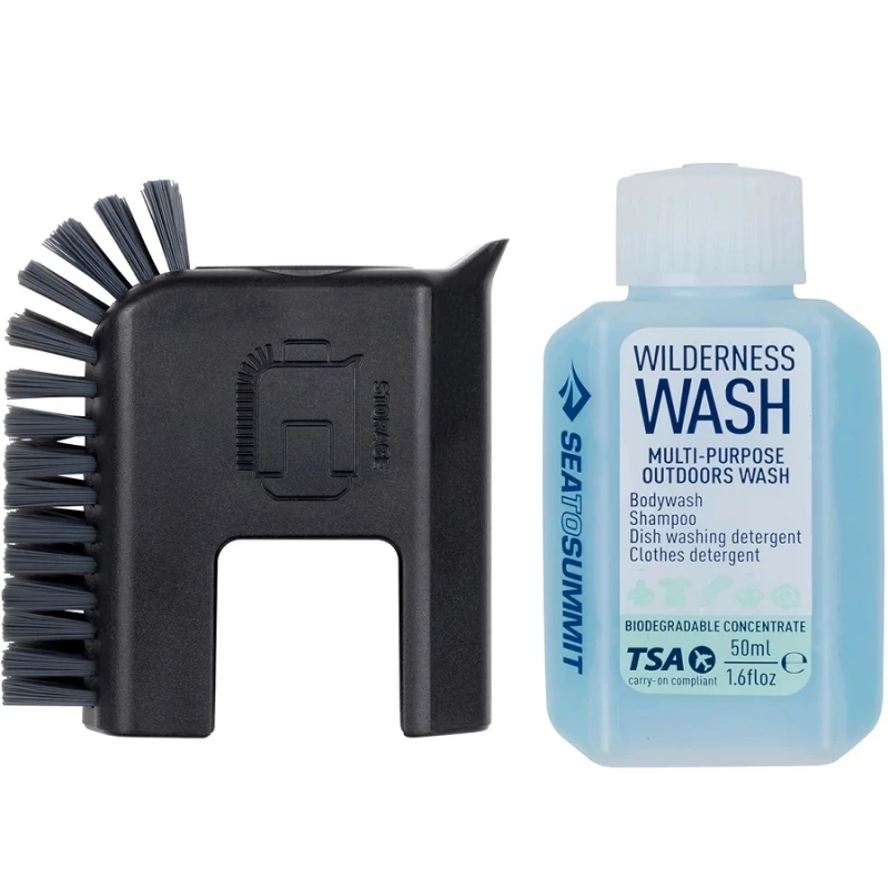 CAMP KITCHEN POT SCRUBBER AND SOAP