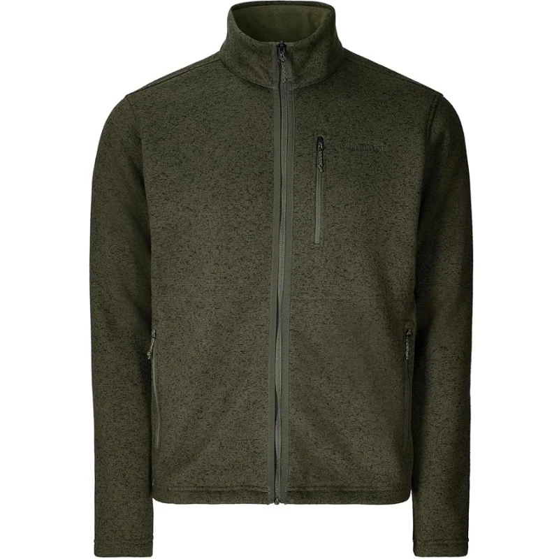 MEN'S DROP LINE SWEATER FLEECE FULL-ZIP JACKET