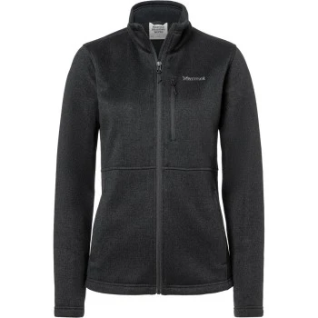 WOMEN'S DROP LINE SWEATER FLEECE FULL-ZIP JACKET