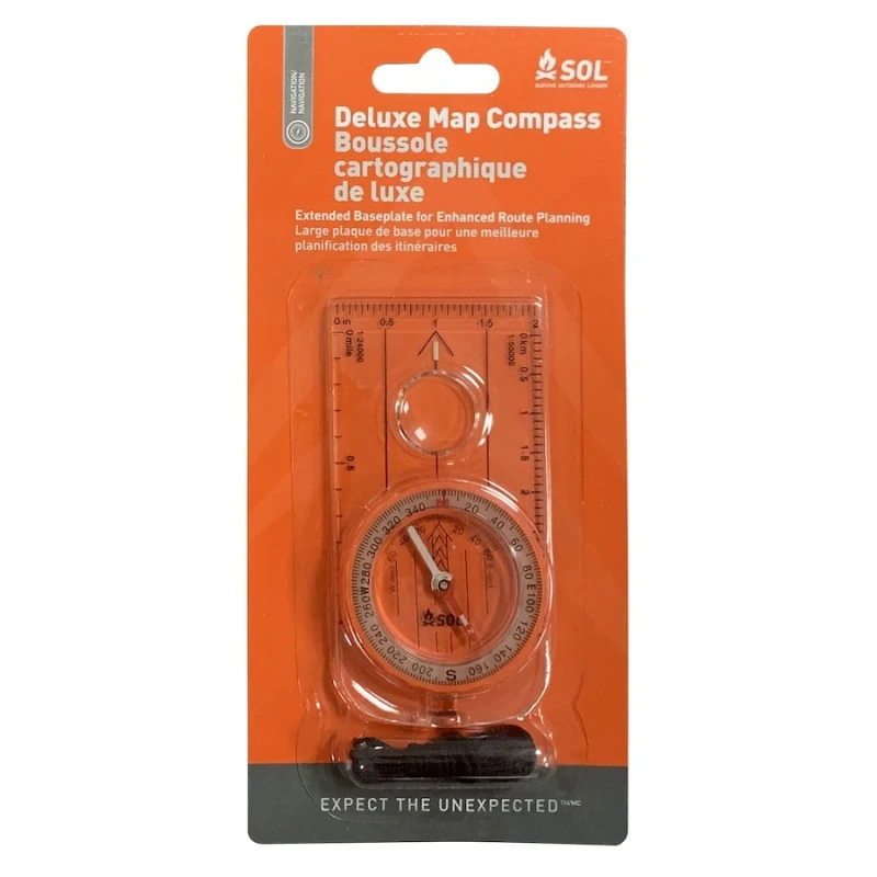DELUXE MAP COMPASS