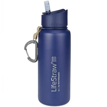 GO STAINLESS STEEL WATER BOTTLE WITH FILTER