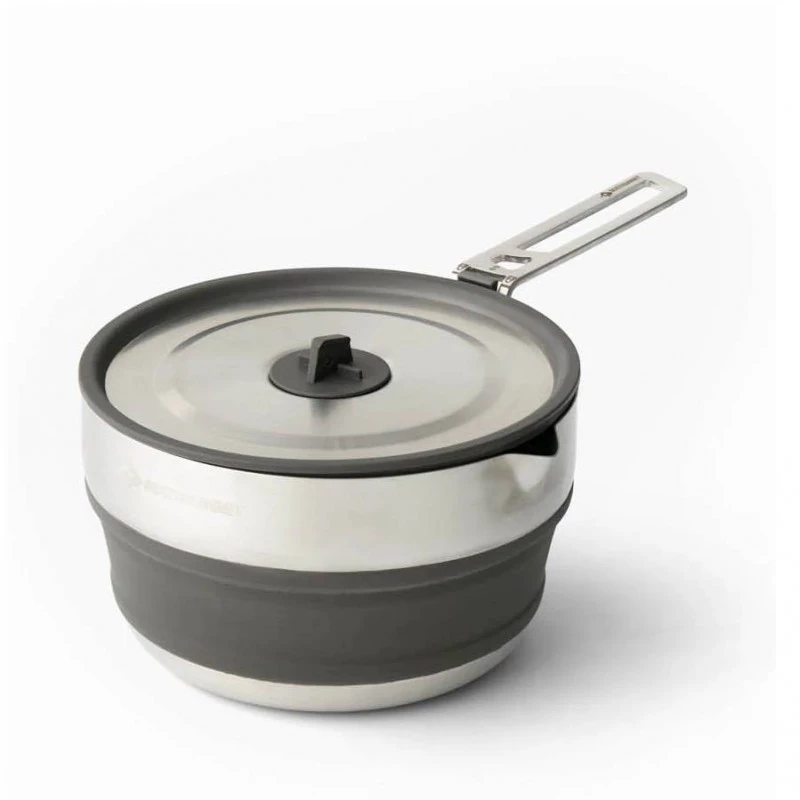DETOUR STAINLESS STEEL COLLAPSIBLE POURING POT